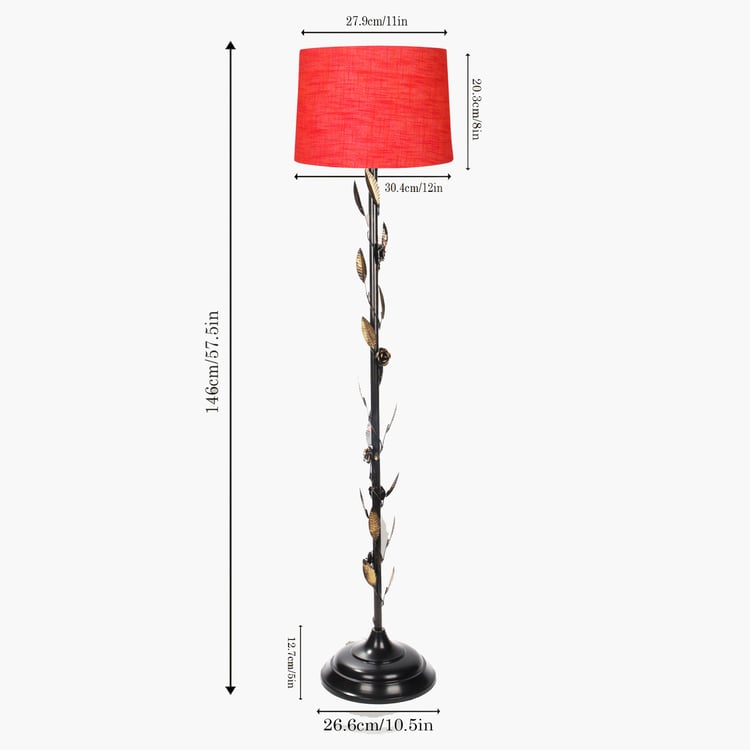 HOMESAKE Metal Floor Lamp