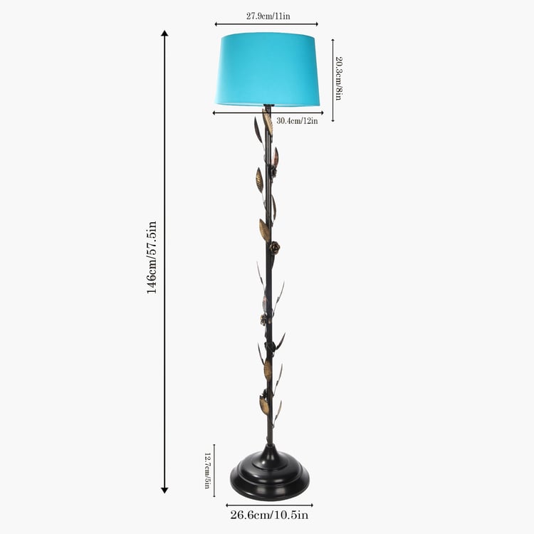 HOMESAKE Metal Floor Lamp