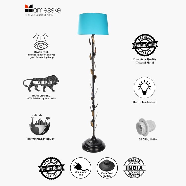 HOMESAKE Metal Floor Lamp