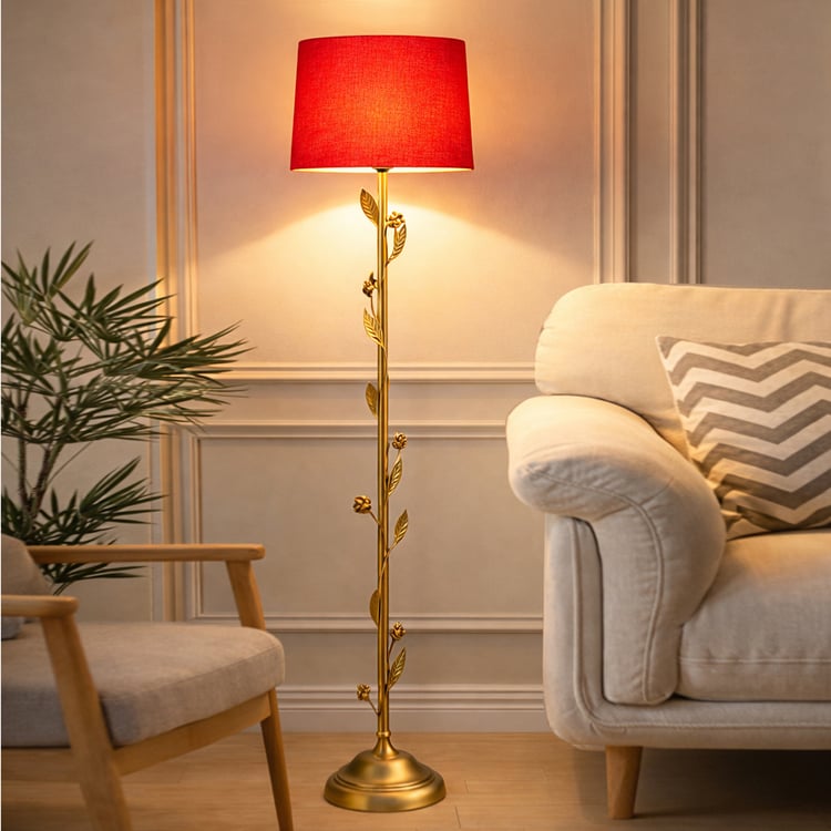HOMESAKE Metal Floor Lamp
