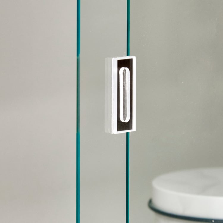 Helios Alton Torres 2-Door Book Cabinet - White