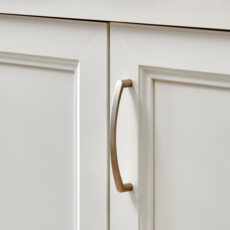 Helios Alton 15 Pairs Shoe Cabinet - White