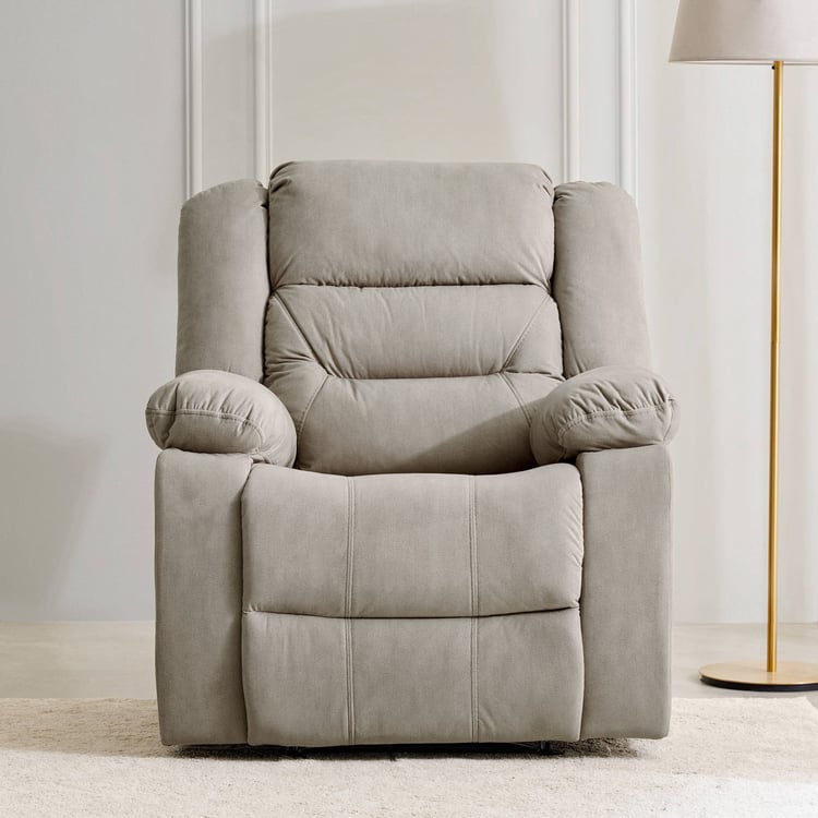 Cairo NXT Fabric 1-Seater Electric Recliner - Greige