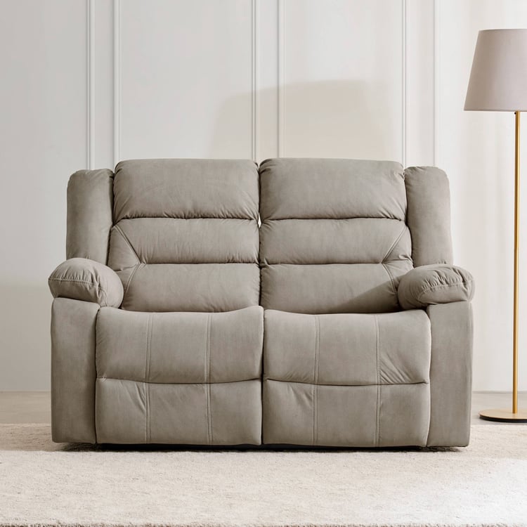 Cairo NXT Fabric 2-Seater Electric Recliner - Greige