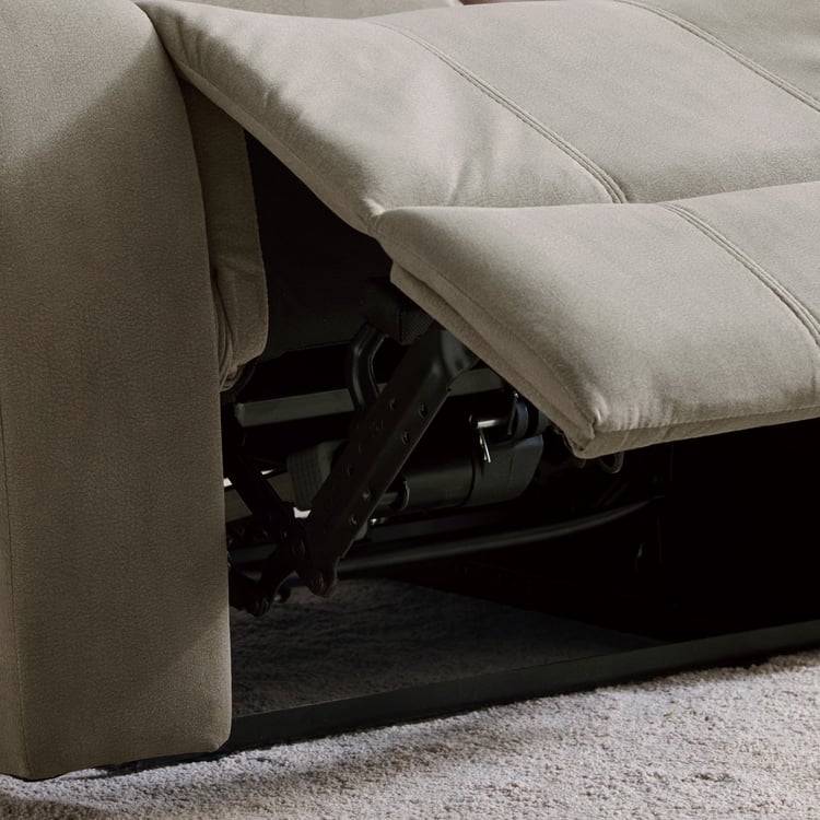 Cairo NXT Fabric 2-Seater Electric Recliner - Greige