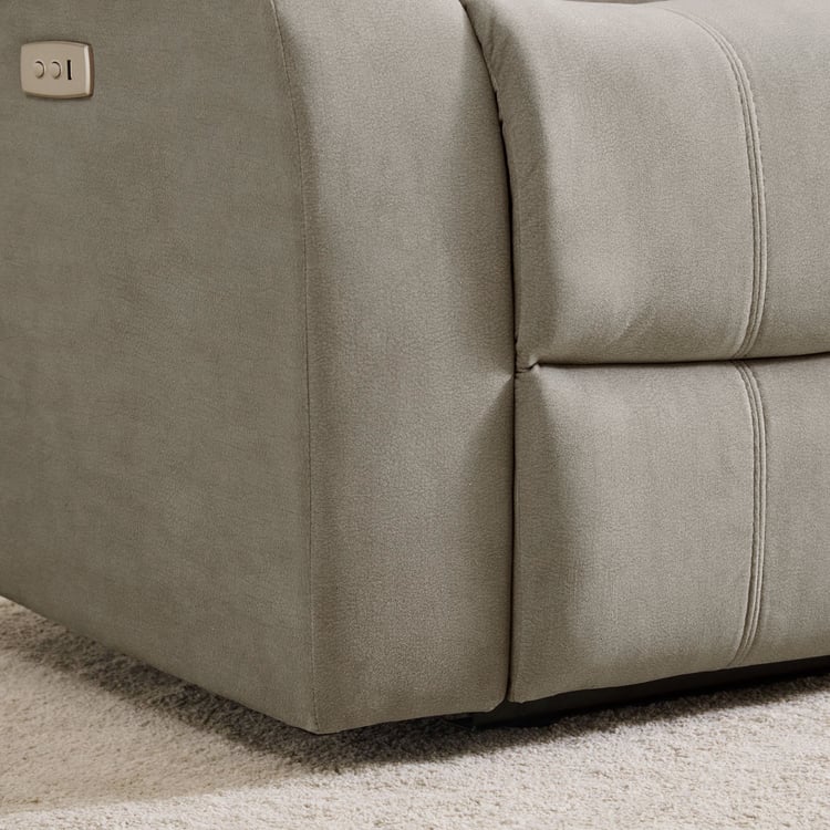 Cairo NXT Fabric 2-Seater Electric Recliner - Greige