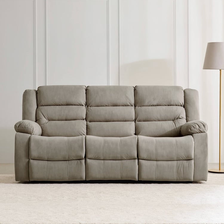 Cairo NXT Fabric 3-Seater Electric Recliner - Greige
