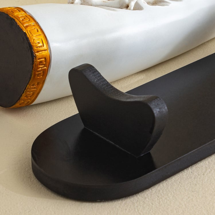 Corsica Mystic India Polyresin Horse Tusk Table Accent