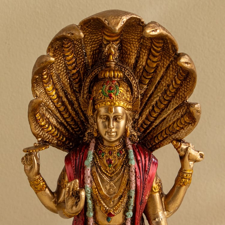 Corsica Ananta Polyresin Vishnu Figurine