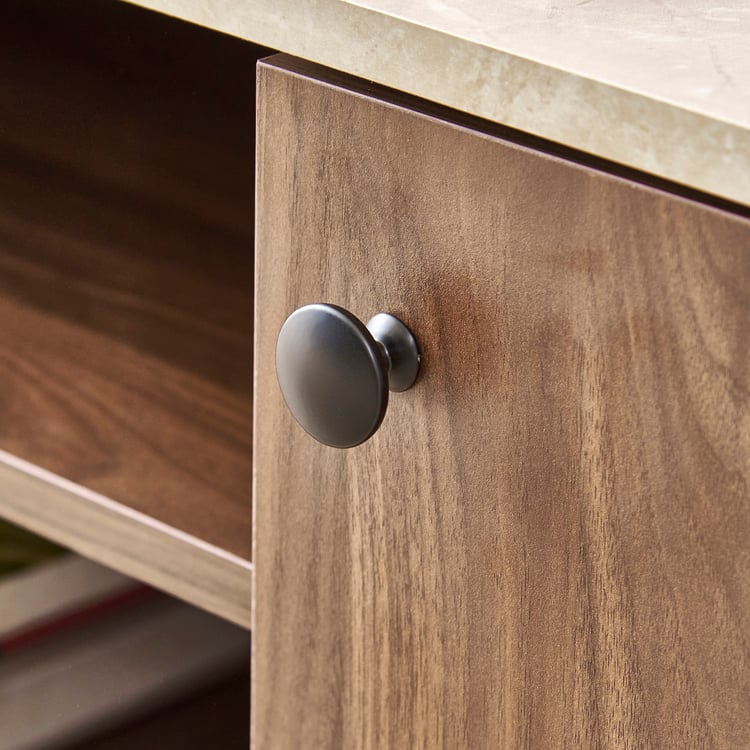 Helios Addison Compact TV Unit - Brown