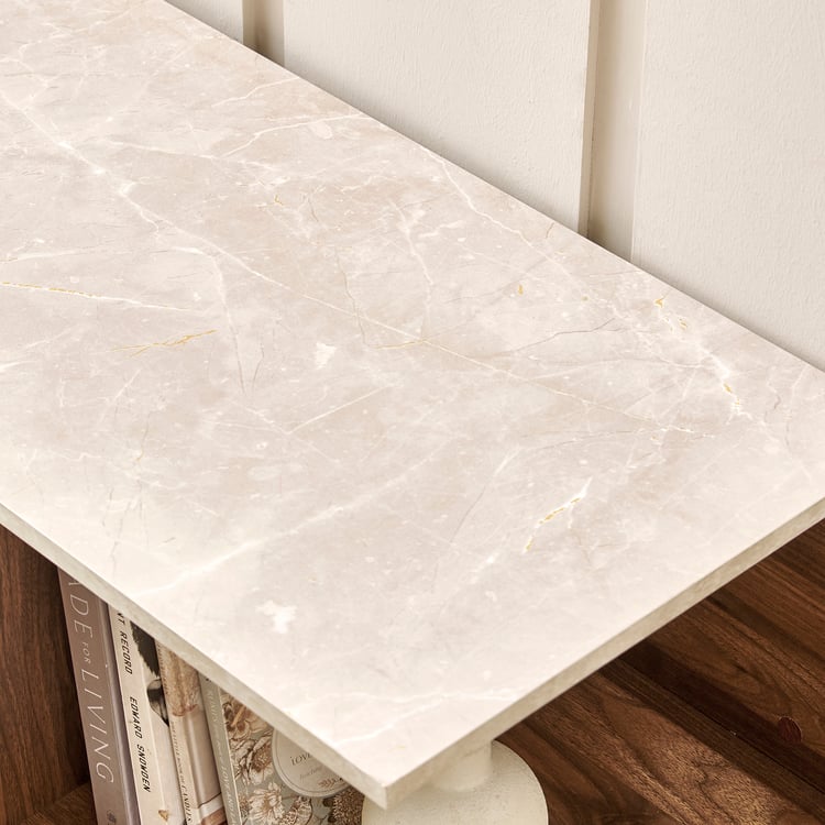 Helios Addison Open TV Unit - Brown