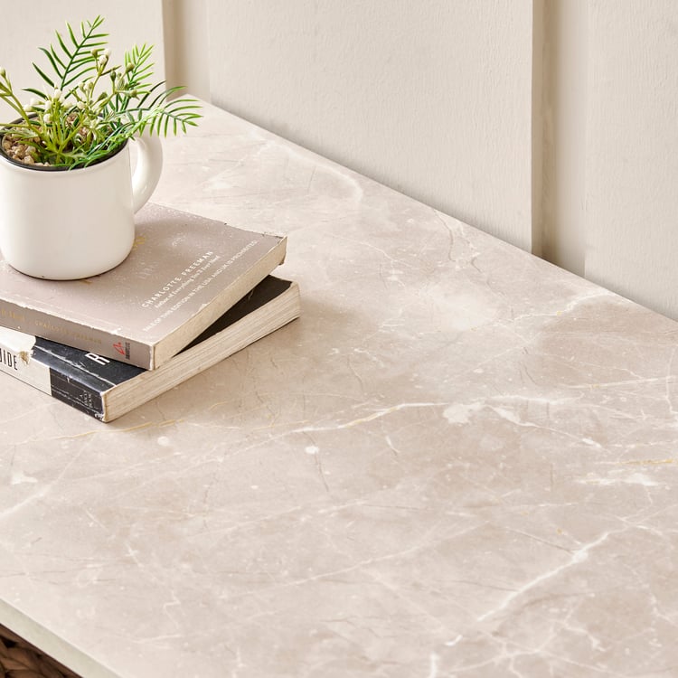 Helios Addison Open TV Unit - Brown