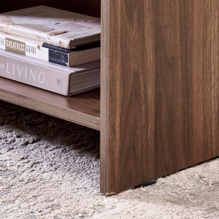 Helios Addison Coffee Table with Drawers - Brown