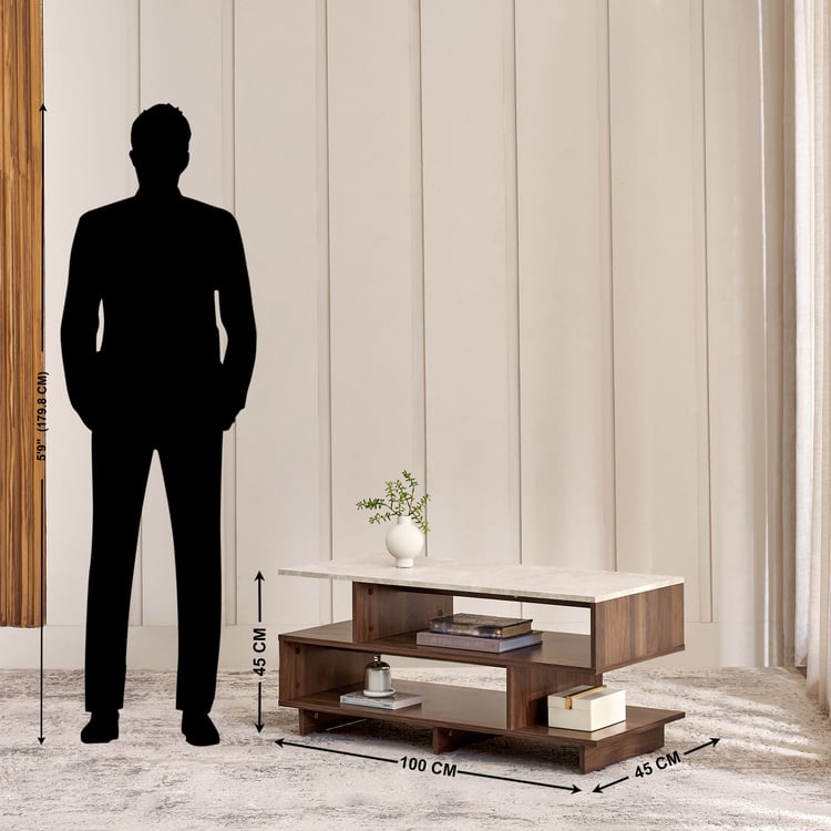 Addison Coffee Table - Brown