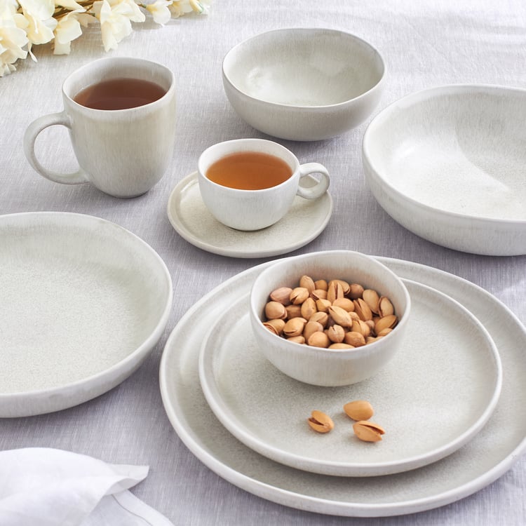 Natura Latte Stoneware Cereal Bowl - 550ml