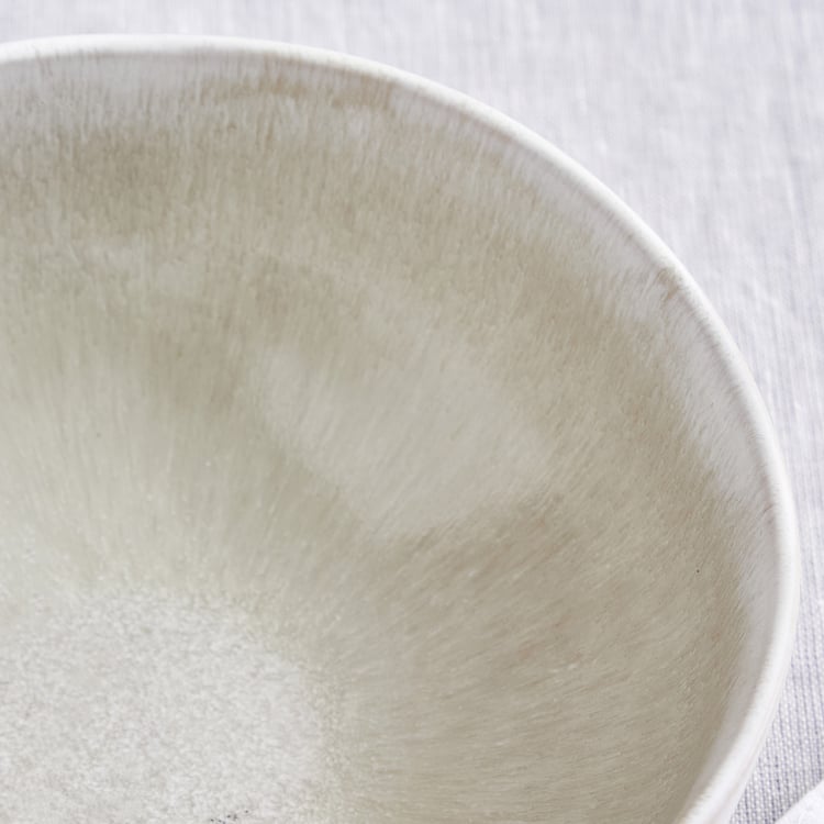 Natura Latte Stoneware Cereal Bowl - 550ml