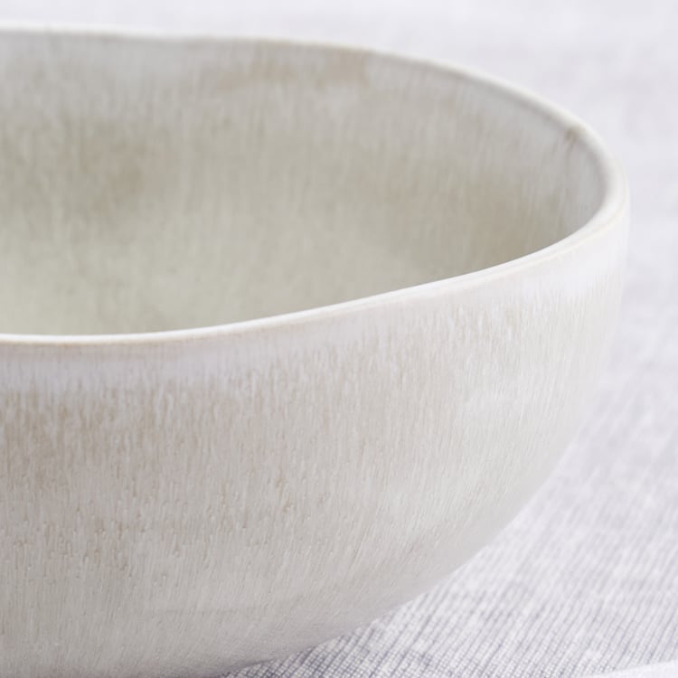 Natura Latte Stoneware Cereal Bowl - 550ml