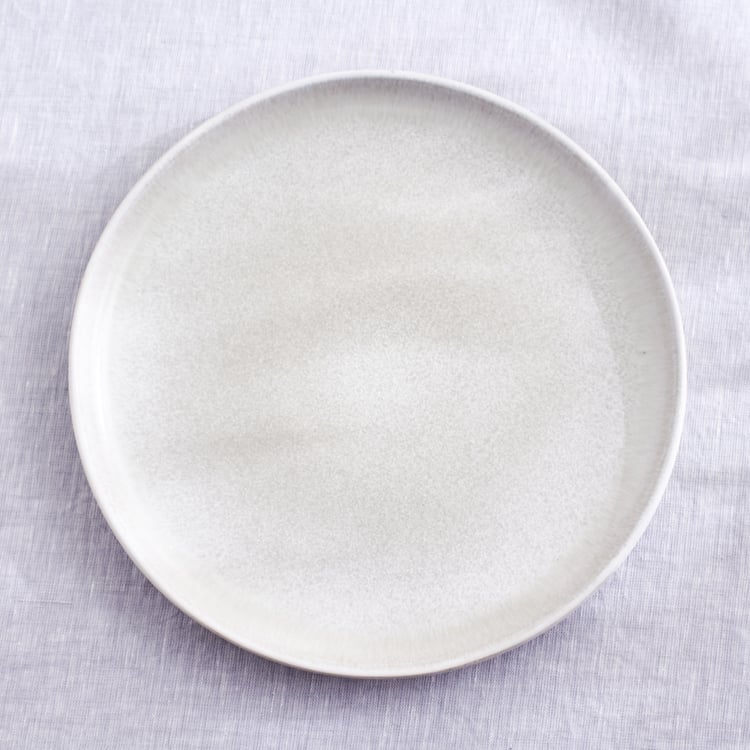 Natura Latte Stoneware Dinner Plate - 27cm