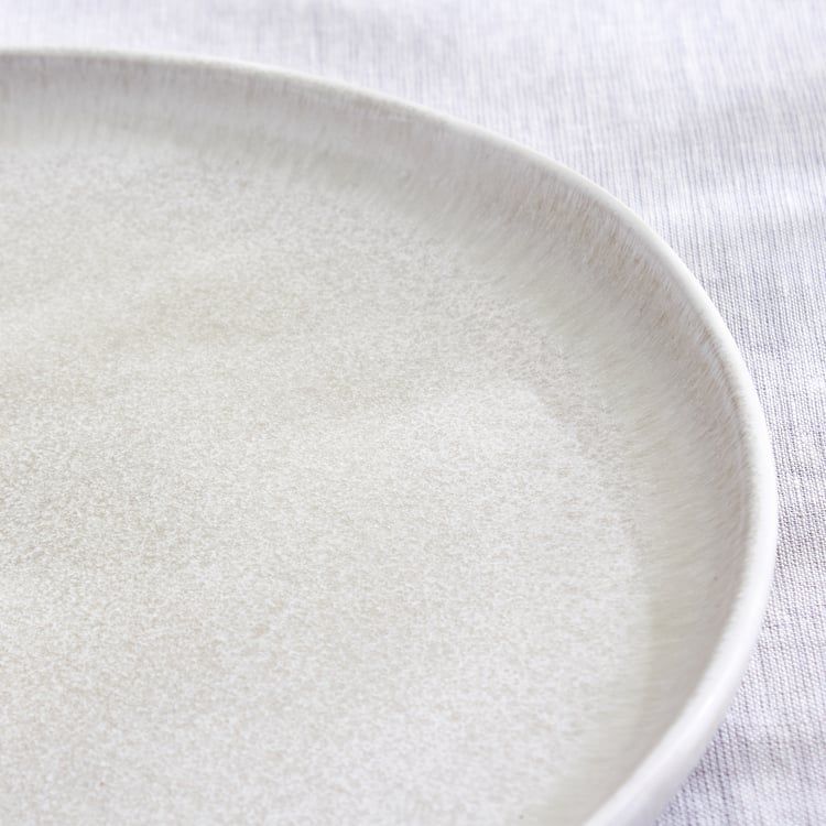 Natura Latte Stoneware Dinner Plate - 27cm