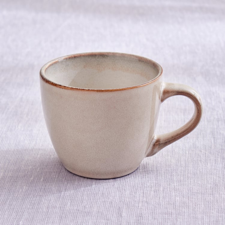 Cerradura Moss Stoneware Cup and Saucer - 280ml