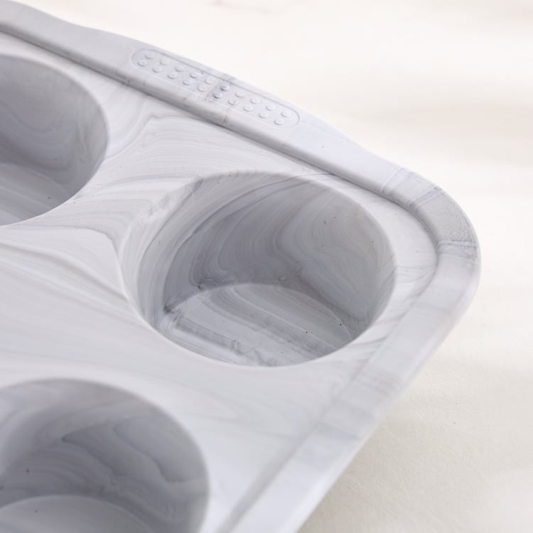 Bakers Pride Floura Silicone 6 Cups Muffin Pan