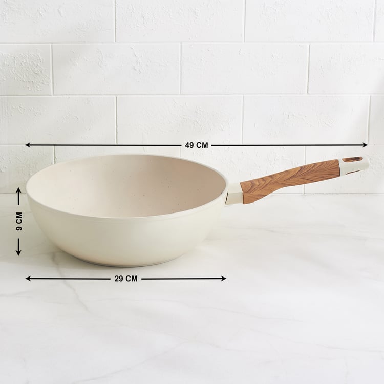 Chef's Pride Jayeon Aluminium Non Stick Wok - 4.3L