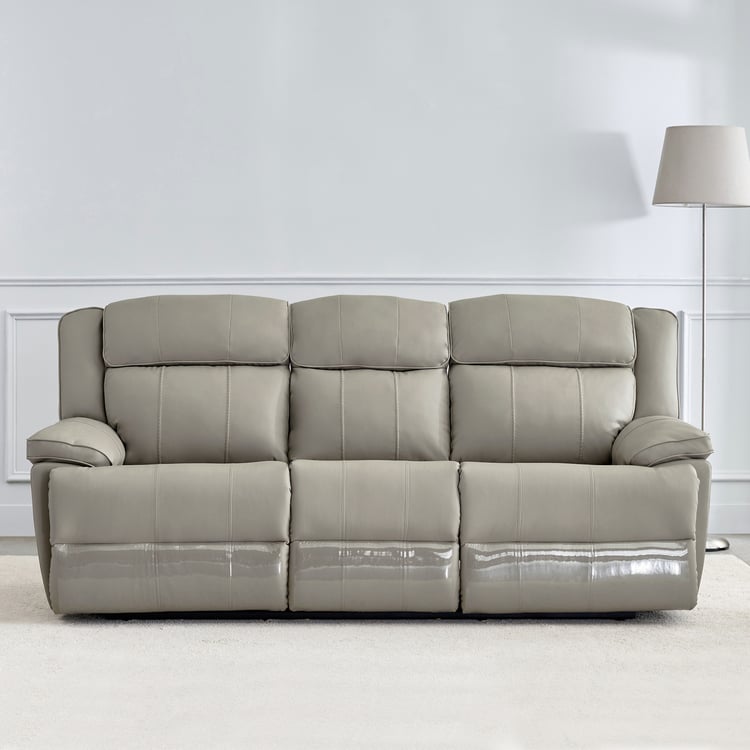 Torino Faux Leather 3+2 Seater Recliner - Grey