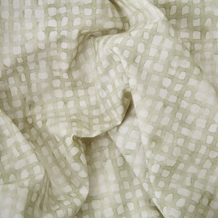 Mystic Garden Seaspray Cotton 180TC Printed 3Pcs Super King Bedsheet Set