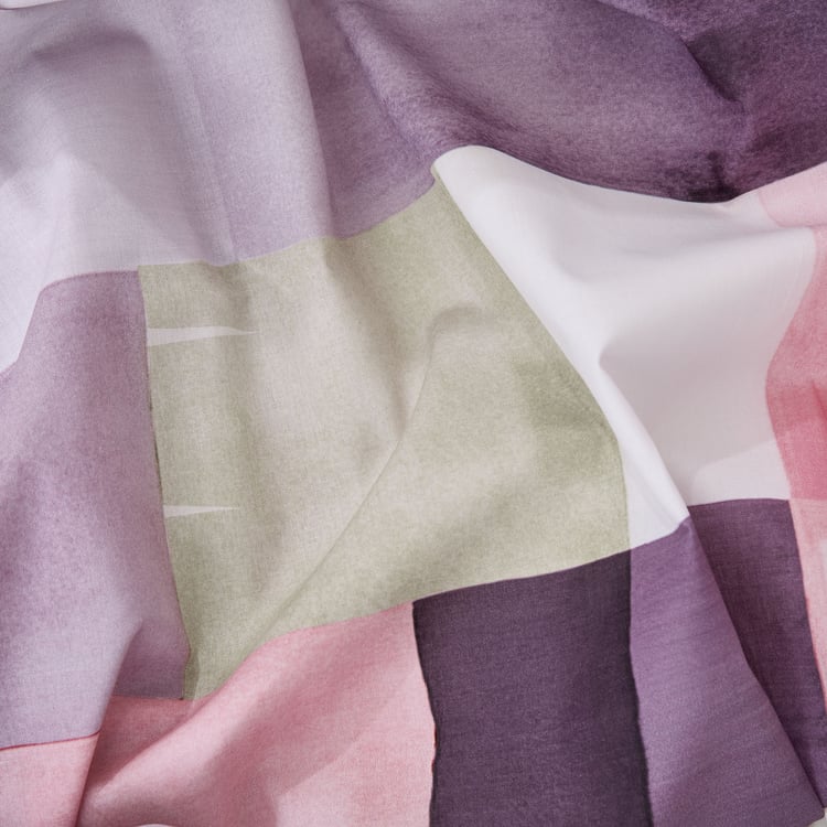 Mystic Garden Whinfell Cotton 180TC Printed 3Pcs Super King Bedsheet Set