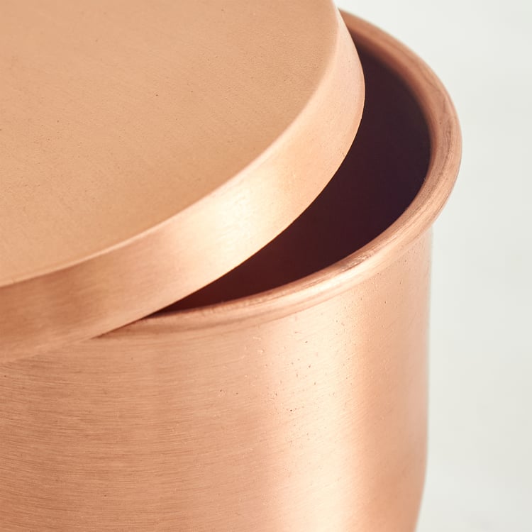 Infinity Cuivre Set of 2 Copper Tumbler with Lid - 300ml