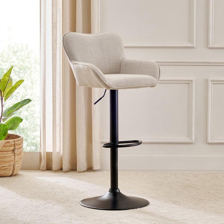 Hadley Swivel Bar Chair - Grey