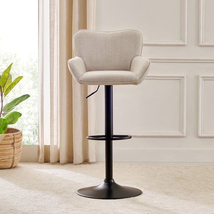 Hadley Swivel Bar Chair - Grey