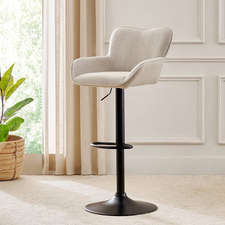 Hadley Swivel Bar Chair - Grey