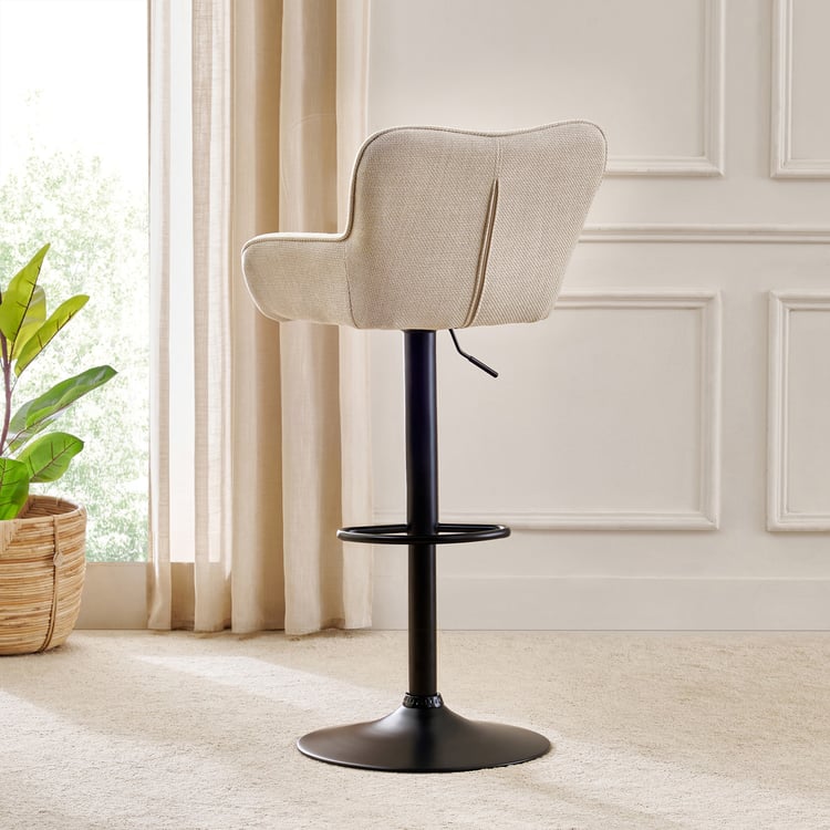 Hadley Swivel Bar Chair - Grey