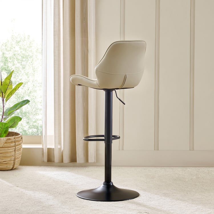 Tiffany Swivel Bar Chair - Grey
