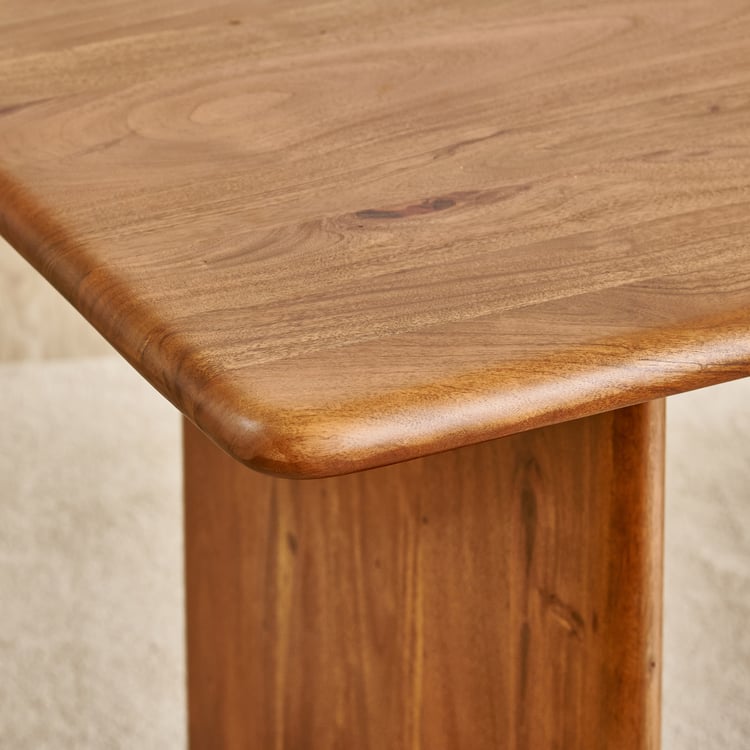 Havana NXT Acacia Wood 6-Seater Dining Table - Brown