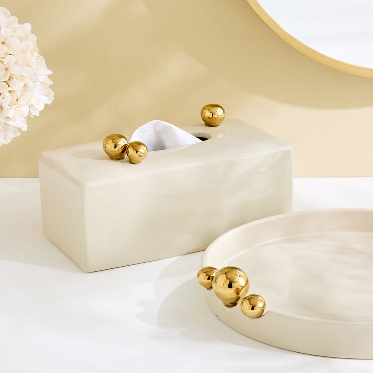 Grantley Opt Gildora Ceramic Tissue Box