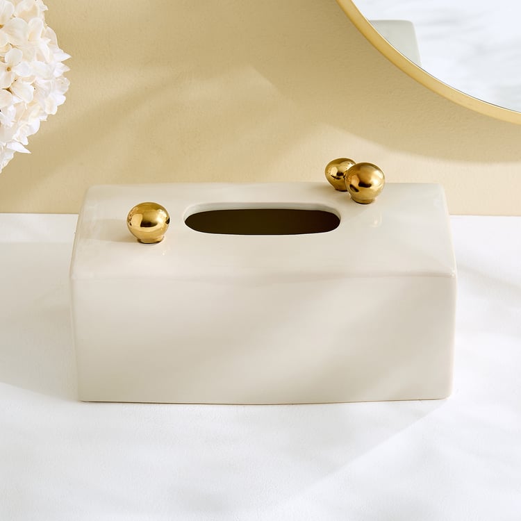 Grantley Opt Gildora Ceramic Tissue Box