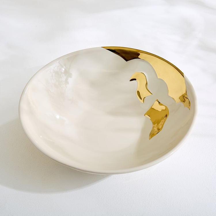 Grantley Opt Vellura Ceramic Decorative Bowl