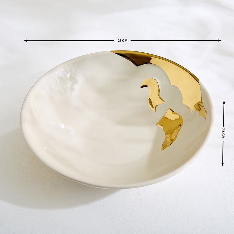 Grantley Opt Vellura Ceramic Decorative Bowl