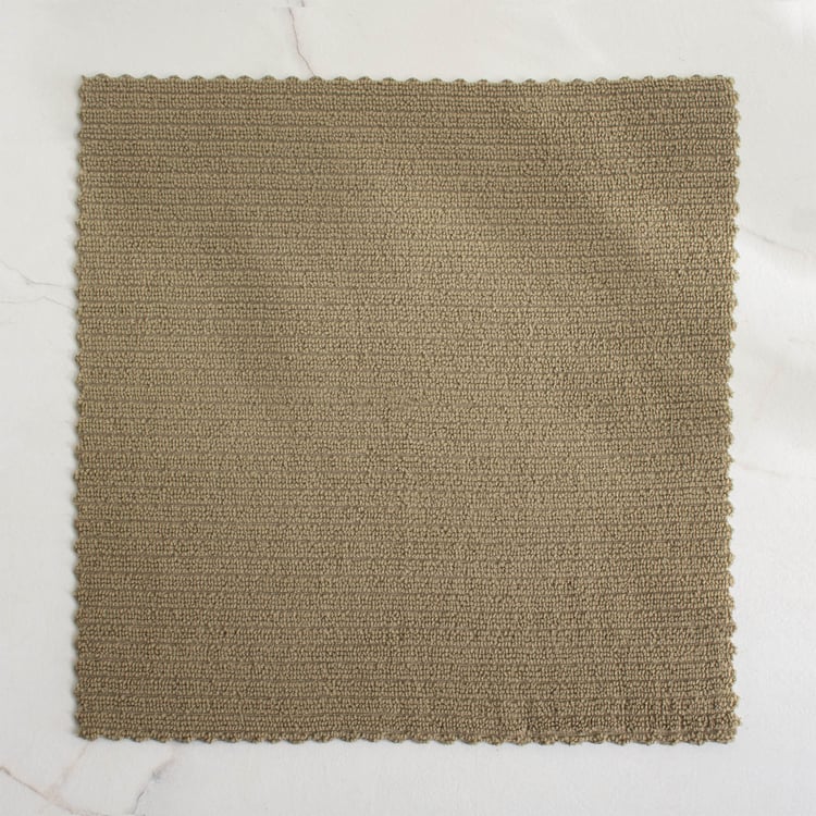 Fervid Botanica Set of 10 Microfibre Cleaning Cloth - Green and Brown