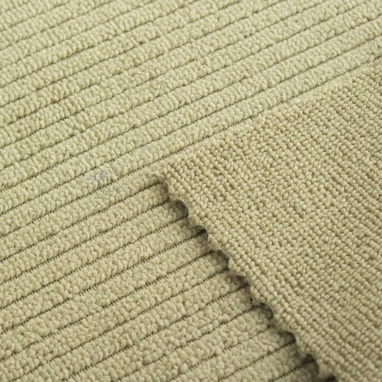 Fervid Botanica Set of 10 Microfibre Cleaning Cloth - Green and Brown