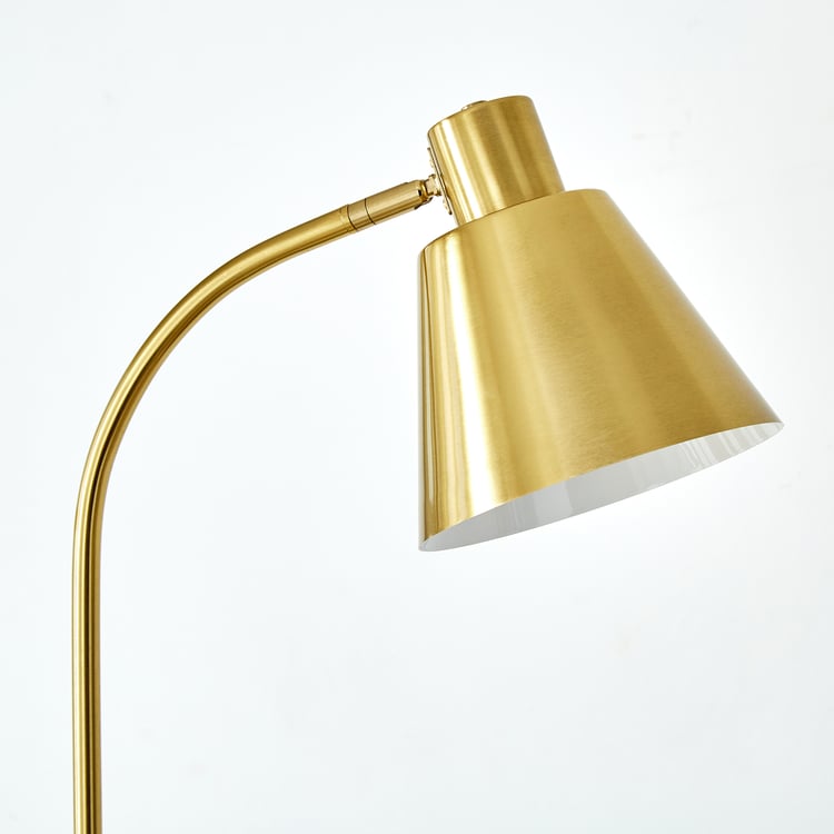 Melody Div Metal Floor Lamp with Shelf