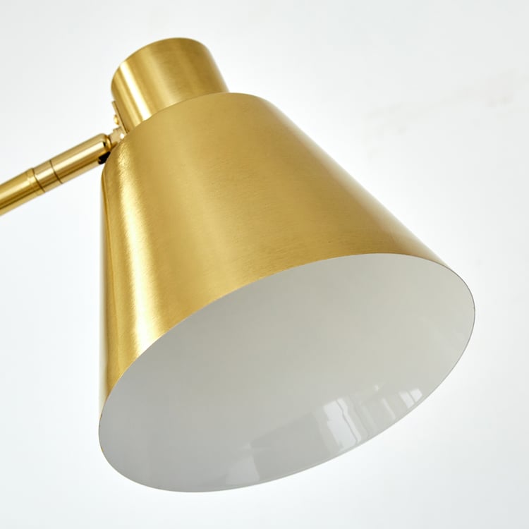 Melody Div Metal Floor Lamp with Shelf