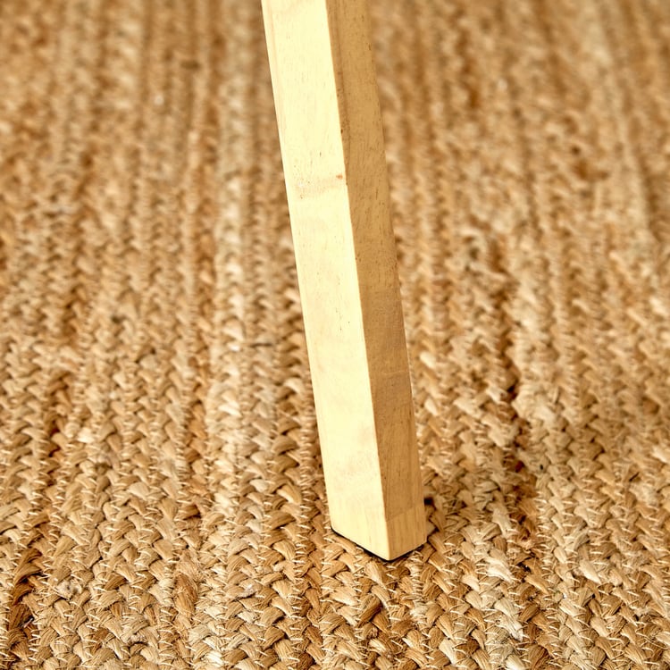 Melody Div Wooden Floor Lamp with Shelf