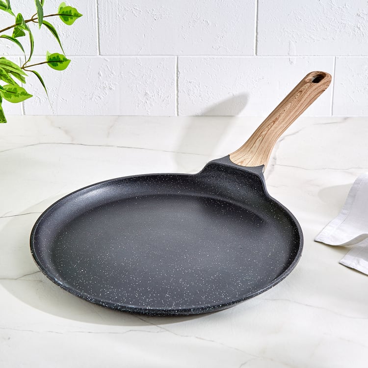 Elbury Hatchel Aluminium Non-Stick Dosa Tawa - 28cm