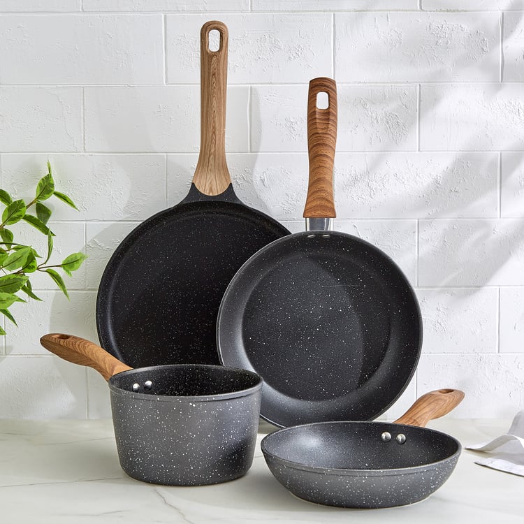 Elbury Hatchel Aluminium Non-Stick Dosa Tawa - 28cm