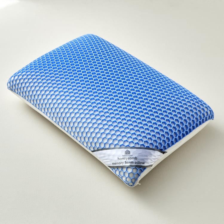 Slumber Memory Foam Honeycomb Pillow - 60x40cm