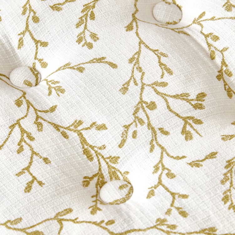 Poise Fern Printed Chair Pad - 40x40cm