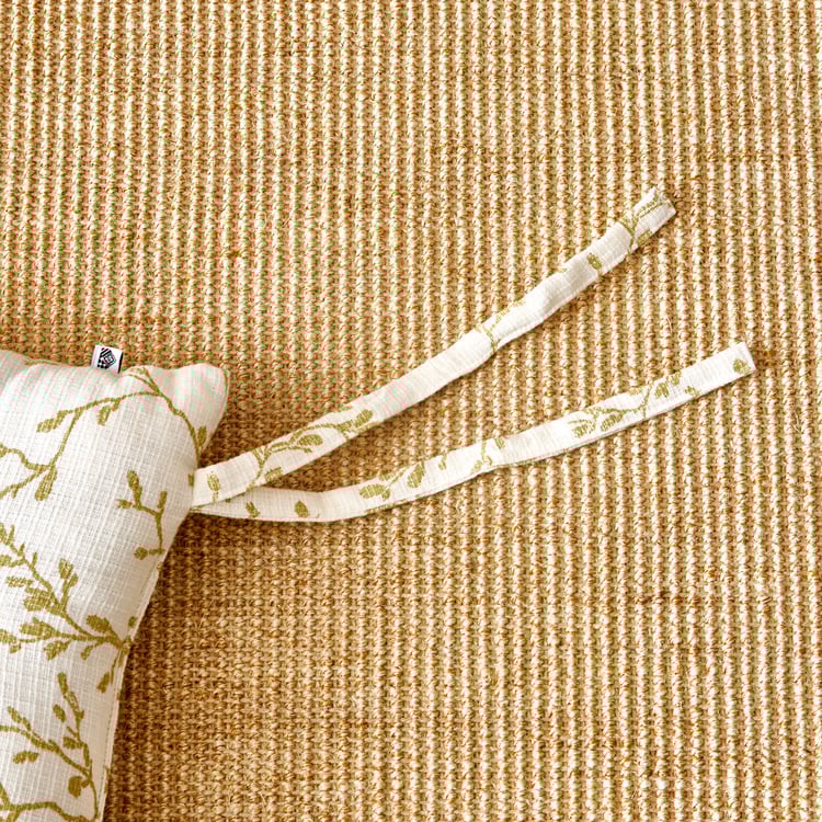 Poise Fern Printed Chair Pad - 40x40cm